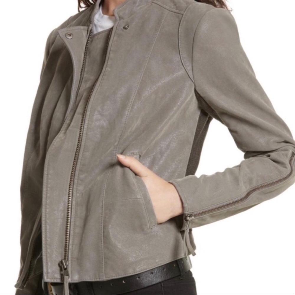 Free People Vegan Leather Moro Jacket